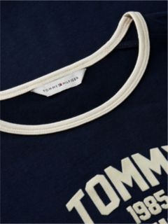 Slim Fit Varsity Logo Ringer T-Shirt — Dark Blue 6