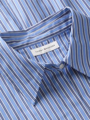 Tommy Hilfiger Belted Striped Poplin Midi Shirtdress — фото 6