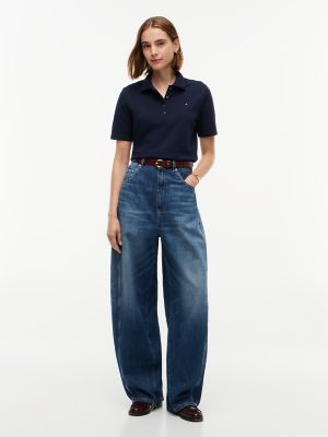 Женские джинсы Tommy Hilfiger High-Rise Loose Balloon Leg Jean, цвет: Cam Mid — фото 2