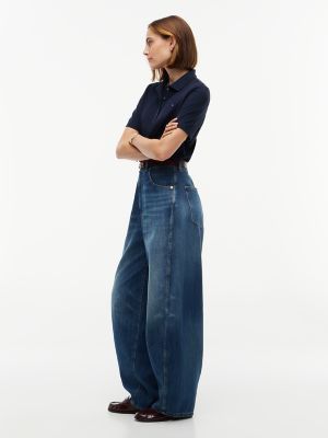 Женские джинсы Tommy Hilfiger High-Rise Loose Balloon Leg Jean, цвет: Cam Mid — фото 3