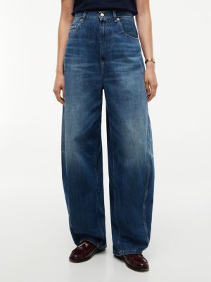 High-Rise Loose Balloon Leg Jean, Cam Mid