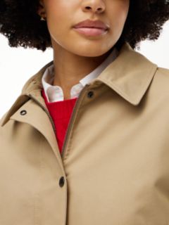 Faux Fur-Trimmed Bomber Jacket — Camel 3