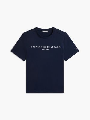 Tommy Logo T-Shirt, Dark Blue