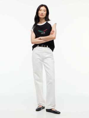 Женская футболка Tommy Hilfiger Tommy x Cadillac F1® Team Mexico, цвет: Чёрный — фото 2