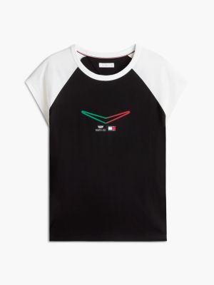 Женская футболка Tommy Hilfiger Tommy x Cadillac F1® Team Mexico, цвет: Чёрный — фото 5