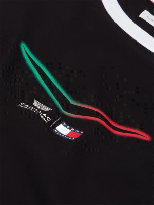 Женская футболка Tommy Hilfiger Tommy x Cadillac F1® Team Mexico, цвет: Чёрный — фото 7