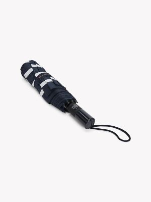 Nautical Stripe Umbrella, Navy