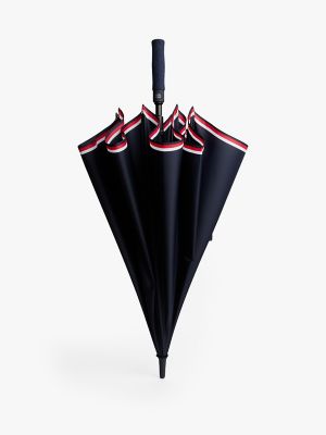 Stripe Golf Umbrella, Navy