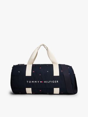 Hilfiger Logo Duffel Logo Bag, Sky Captain Multi