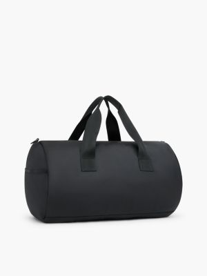 Мужская сумка Tommy Hilfiger Flag Stripe Duffel, цвет: Чёрный — фото 3