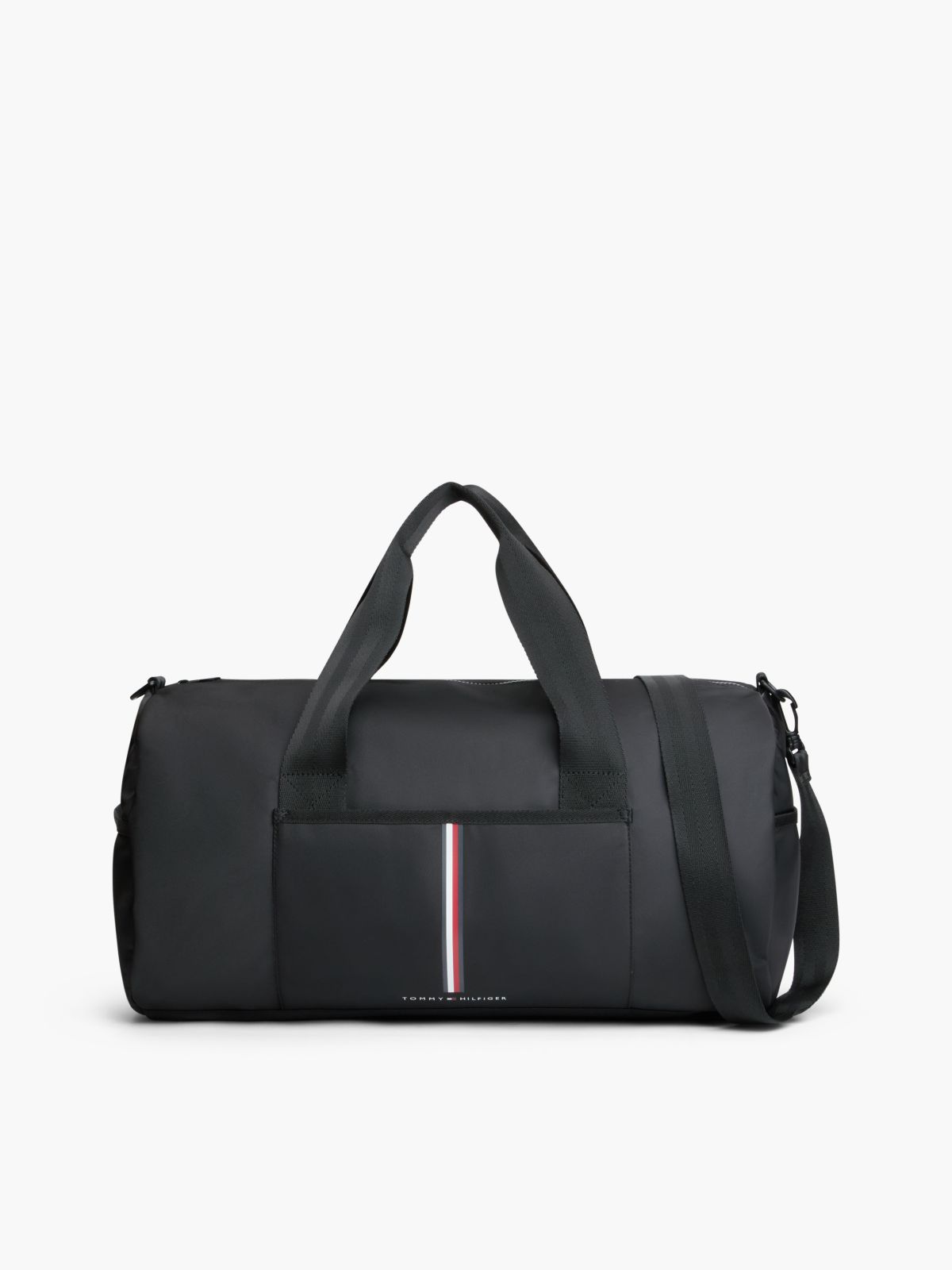 Flag Stripe Duffel Bag — Black