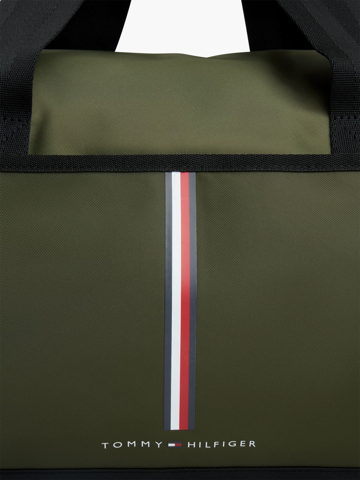 Flag Stripe Duffel Bag — Huntsman Green