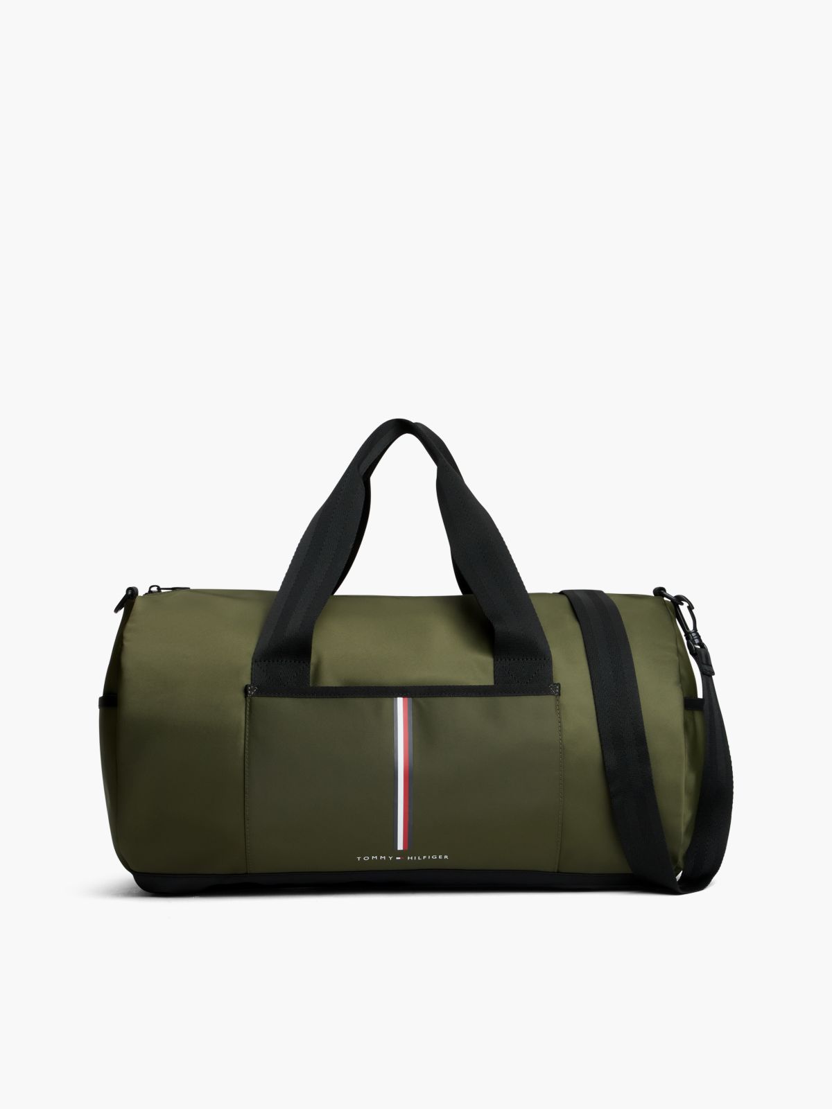 Flag Stripe Duffel Bag — Huntsman Green