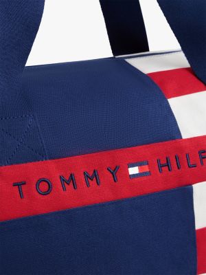 Мужские сумки Tommy Hilfiger Flag Colorblock Canvas Duffel Bag — фото 5