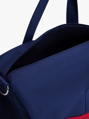 Мужские сумки Tommy Hilfiger Flag Colorblock Canvas Duffel Bag — фото 6