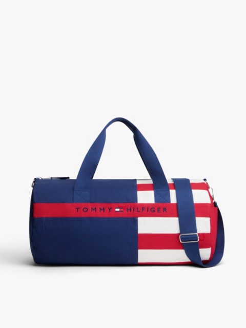 Мужские сумки Tommy Hilfiger Flag Colorblock Canvas Duffel Bag