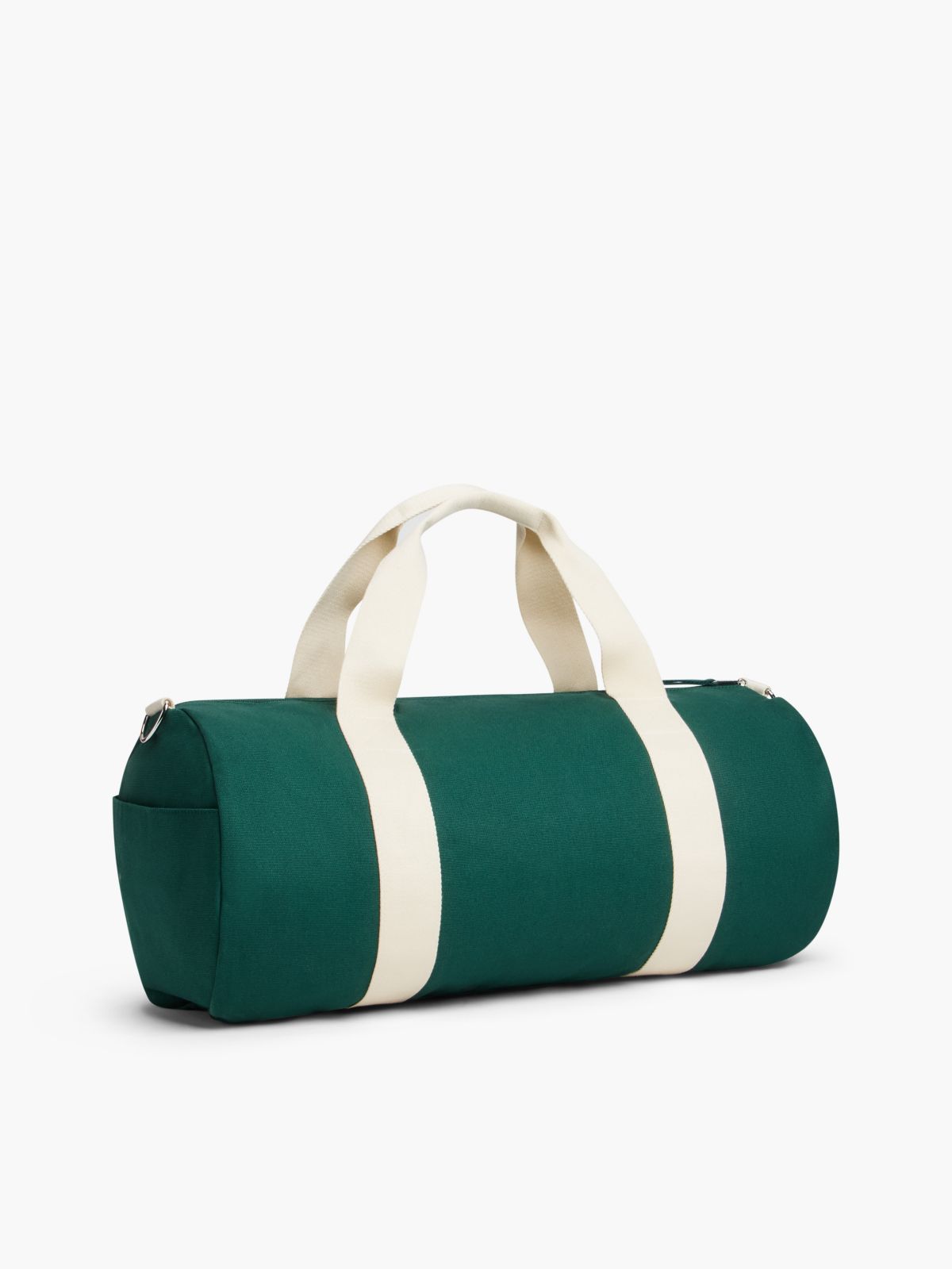 Embroidered Crest Duffel Bag — Ornamental Green