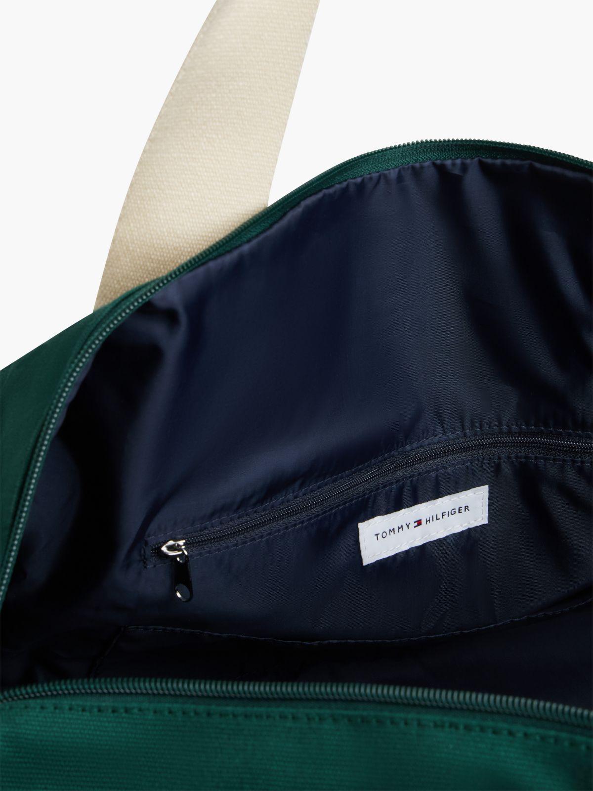 Embroidered Crest Duffel Bag — Ornamental Green