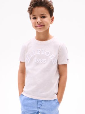 Kids' 1985 Monotype Arch Logo T-Shirt, Calico Heather