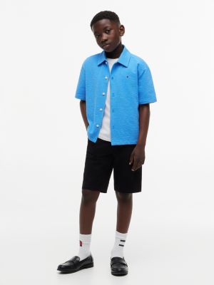 Детские брюки Tommy Hilfiger Kids' Belted Chino Short — фото 2