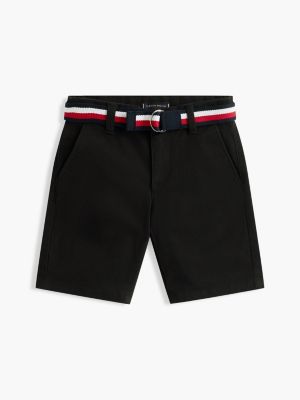 Детские брюки Tommy Hilfiger Kids' Belted Chino Short — фото 5