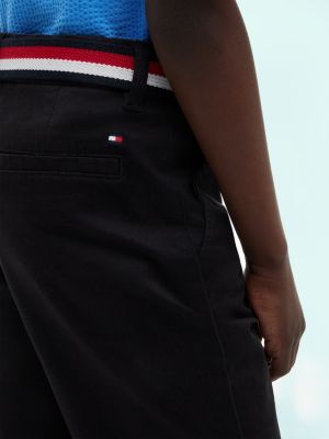 Детские брюки Tommy Hilfiger Kids' Belted Chino Short — фото 3