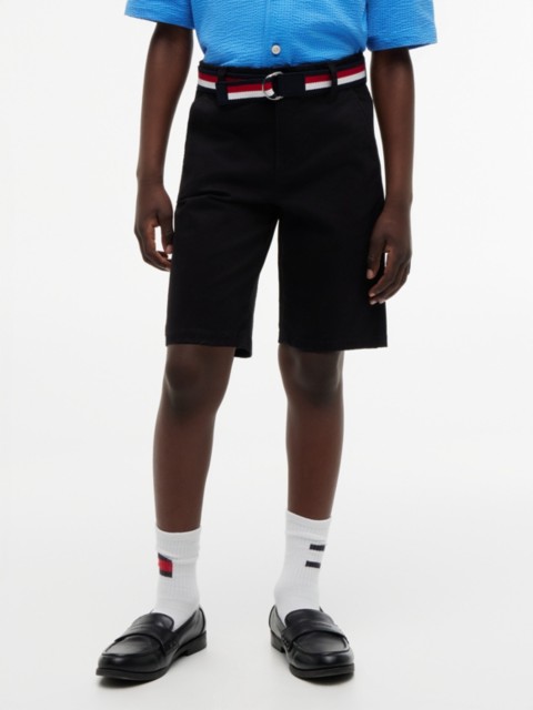 Детские брюки Tommy Hilfiger Kids' Belted Chino Short