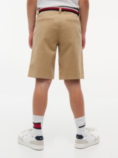 Kids' Belted Chino Short — Khaki 5
