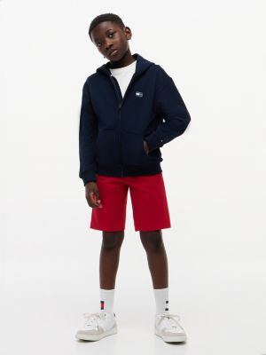 Tommy Hilfiger Boys' Kids' Belted Chino Short - Primary Red - 5