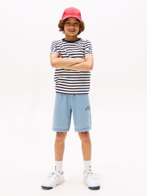 Kids' 1985 Monotype Arch Logo Sweatshort, Dark Blue Heather