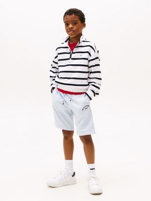 Kids' 1985 Monotype Arch Logo Sweatshort, Light Blue Heather