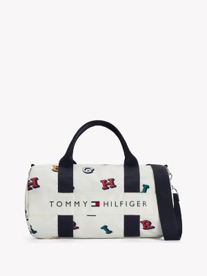 Kids' Tommy Letters Duffel Bag, Calico Multi