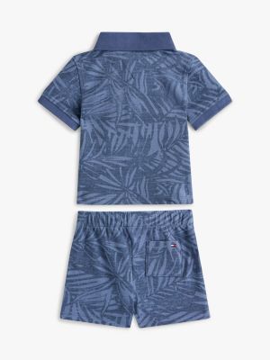 Babies' Palm Print Shirt and Short Set | Tommy Hilfiger USA