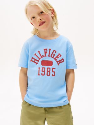 Kids' Hilfiger 1985 Logo T-Shirt, Vessel Blue