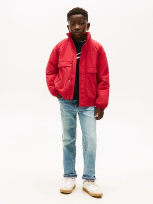 Kids' Light Wash Straight Denim Jean, Light Wash