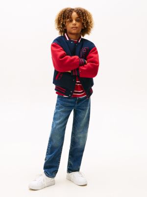 Kids' Stretch Relaxed Jean, Dark Medium Wash