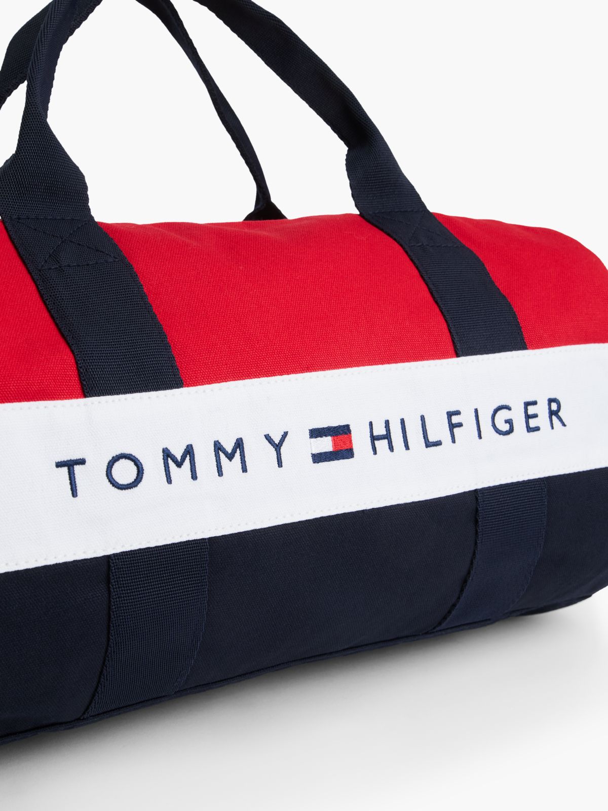 Kids' Colorblock Backpack — Navy/White/Red