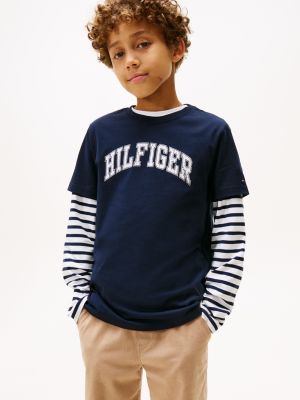 Kids' Hilfiger 1985 T-Shirt, Navy Blue