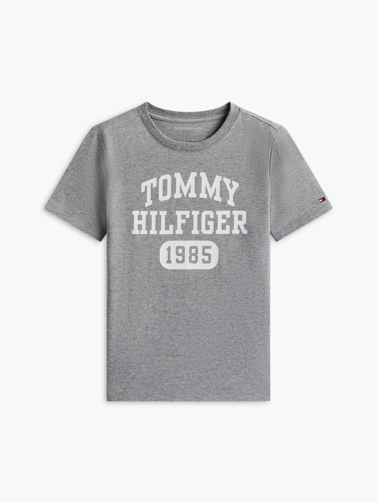 Kids' Varsity Logo T-Shirt — Medium Grey Heather