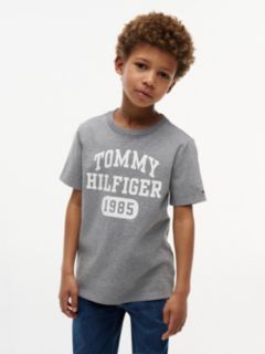Kids' Varsity Logo T-Shirt — Medium Grey Heather 1