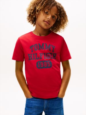 Kids' Logo T-Shirt, Red
