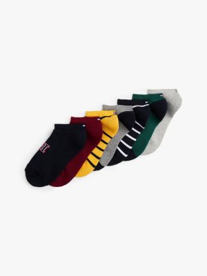 Kids' Ankle Sock 7-Pack, Mid Grey Heather / Multi