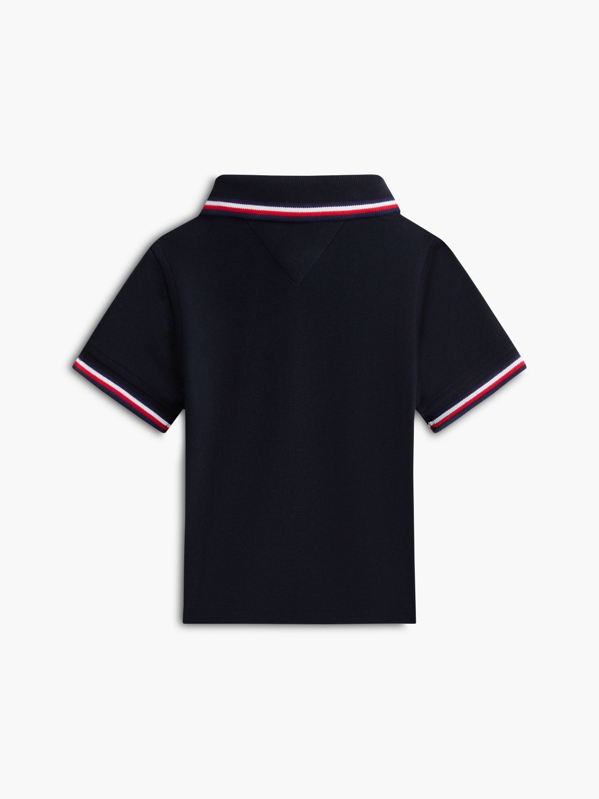 Babies' Tipped Polo Shirt — Navy Blue