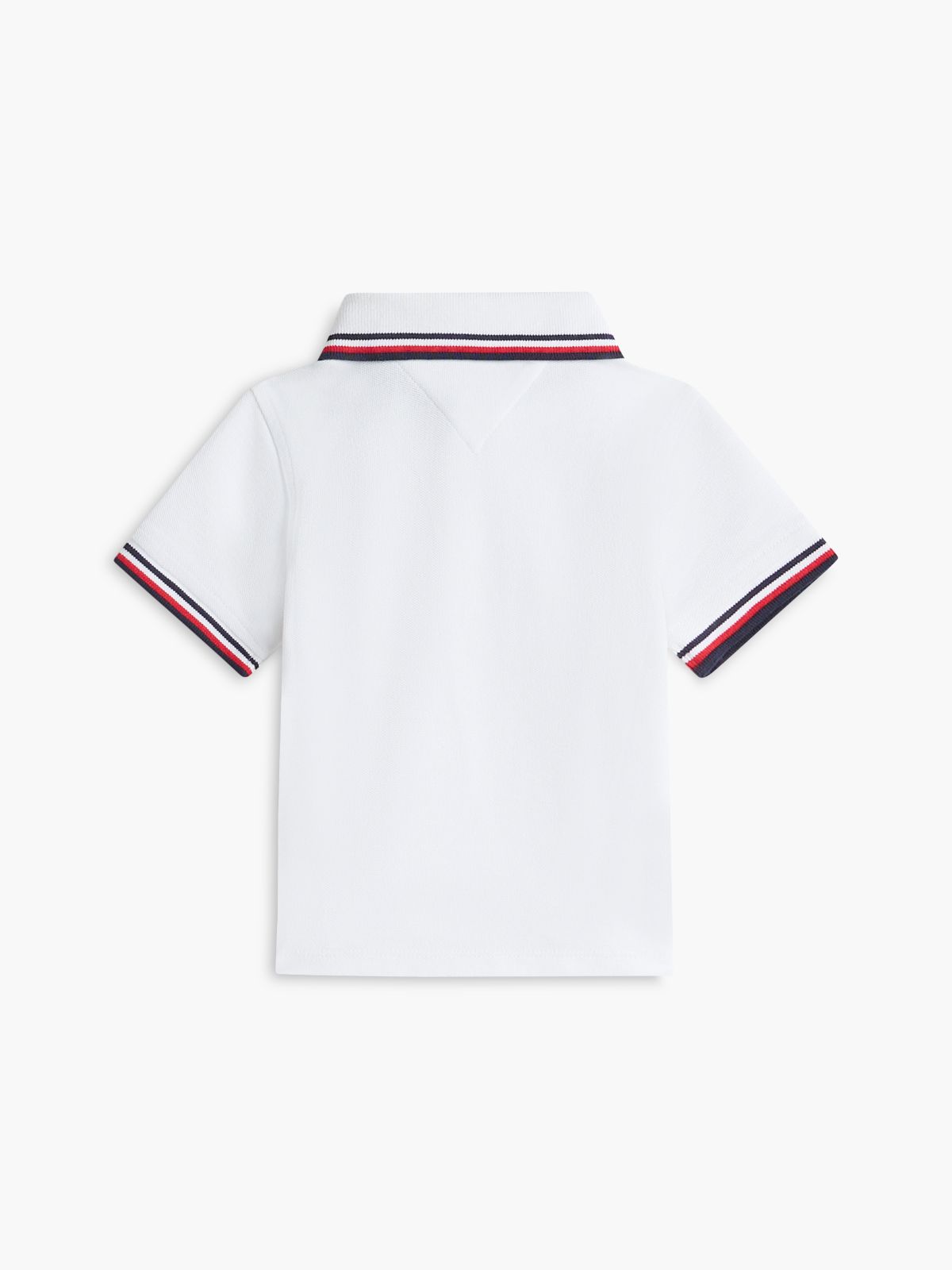 Babies' Tipped Polo Shirt — White