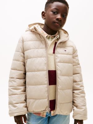 Kids' Water-Resistant Packable Jacket, Stone