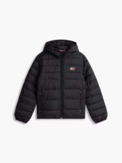 Kids' Water-Resistant Packable Jacket — Black 5
