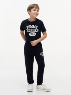 Kids' Varsity Brushed-Fleece Sweatpant — Navy Blue 2