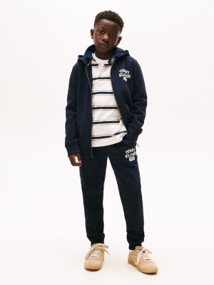 Kids' Logo Fleece Sweatpant, Navy Blue