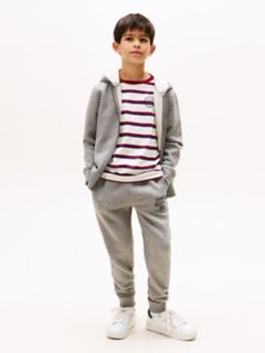Kids' Varsity Brushed-Fleece Sweatpant — Grey 2