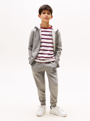 Kids' Logo Fleece Sweatpant, Grey